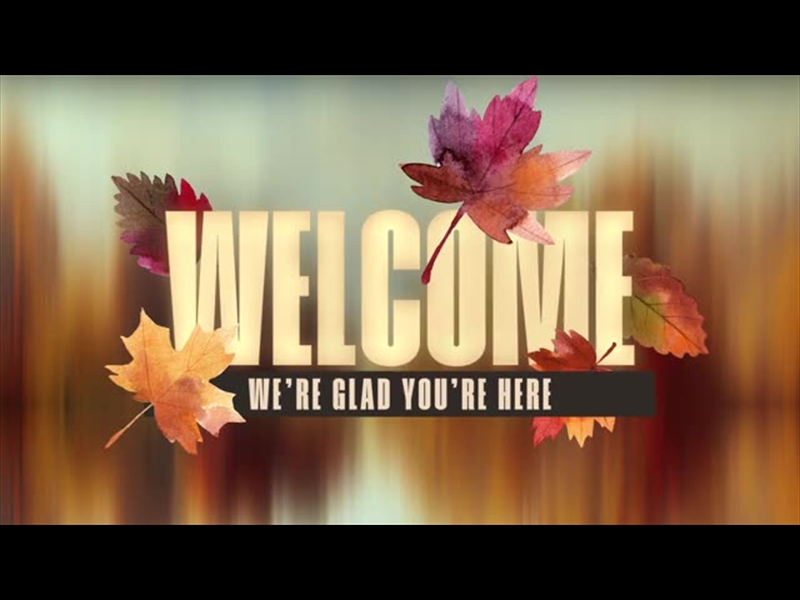 AUTUMNSCAPE WELCOME