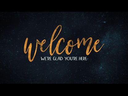 CHRISTMAS GOLD WELCOME