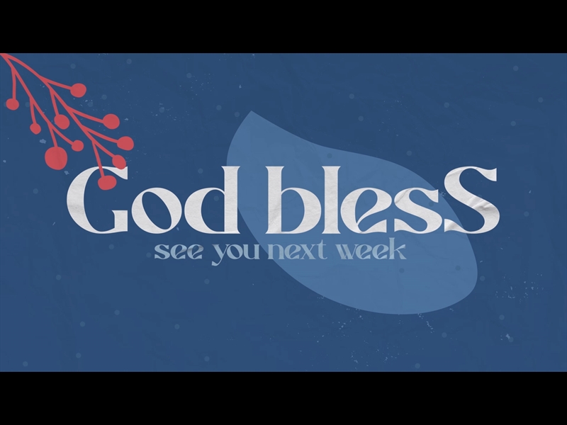 CHRISTMASTIME GOD BLESS