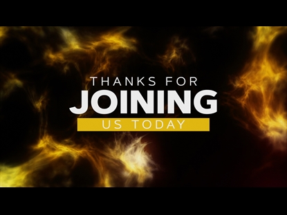 THE CHURCH ONLINE THANKS