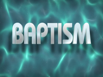 BAPTISM LOOP
