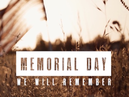 MEMORIAL DAY FIELD FLAG 2