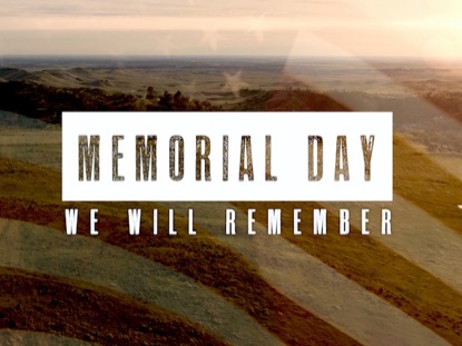 MEMORIAL DAY FLAG AERIAL 2