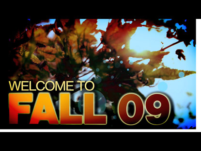 WELCOME TO FALL
