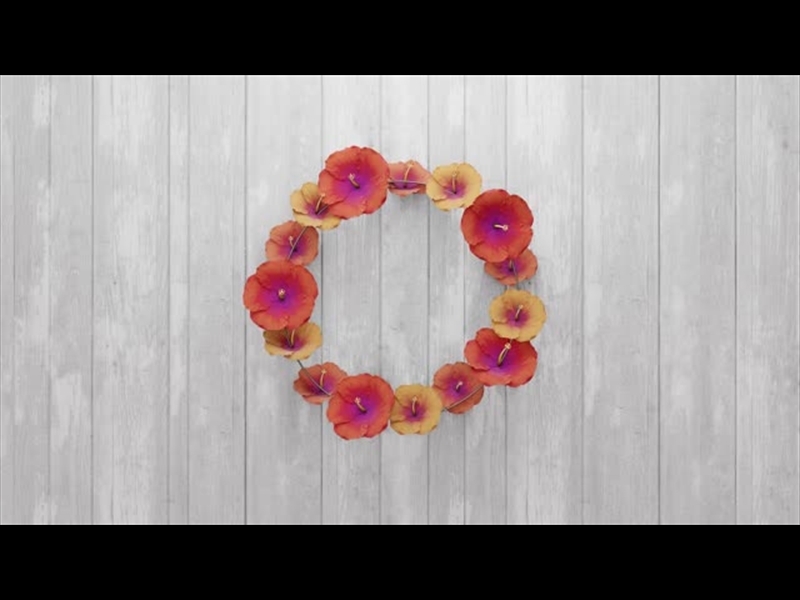 SUMMER WREATH 8A