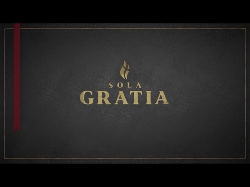TITLE: SOLA GRATIA - BLACK