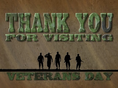 VETERANS DAY THANK YOU
