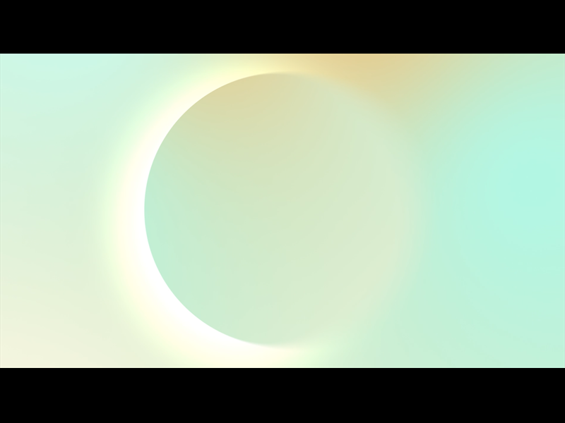 ABSTRACT MODERN BLUE ORANGE MOTION