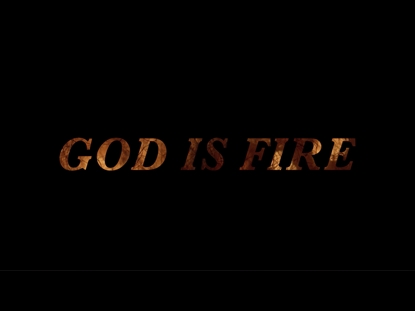 GOD IS FIRE CUTOUT LOOP