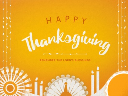 THANKSGIVING CUTOUT HAPPY THANKSGIVING