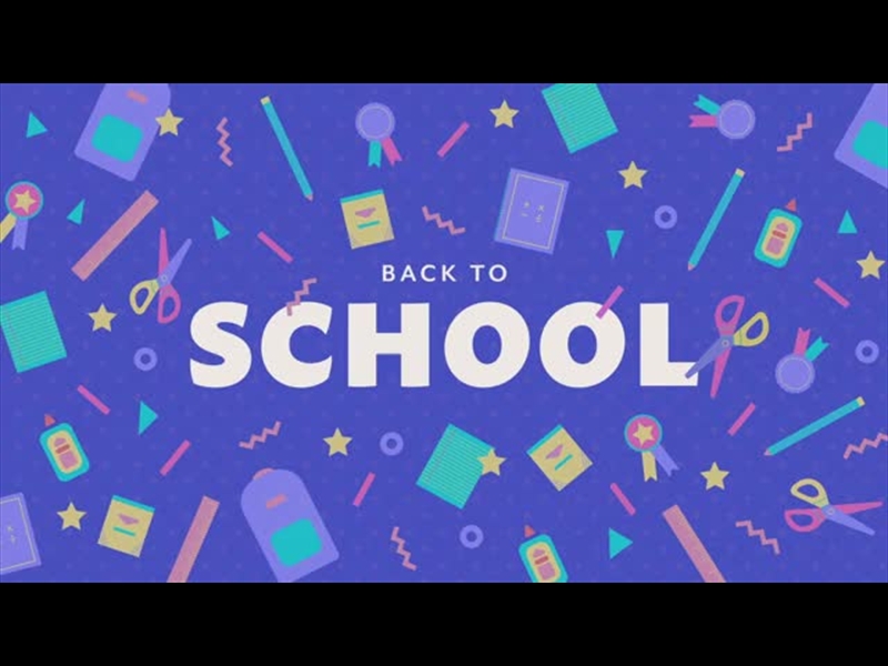 BACK TO SCHOOL MOTION