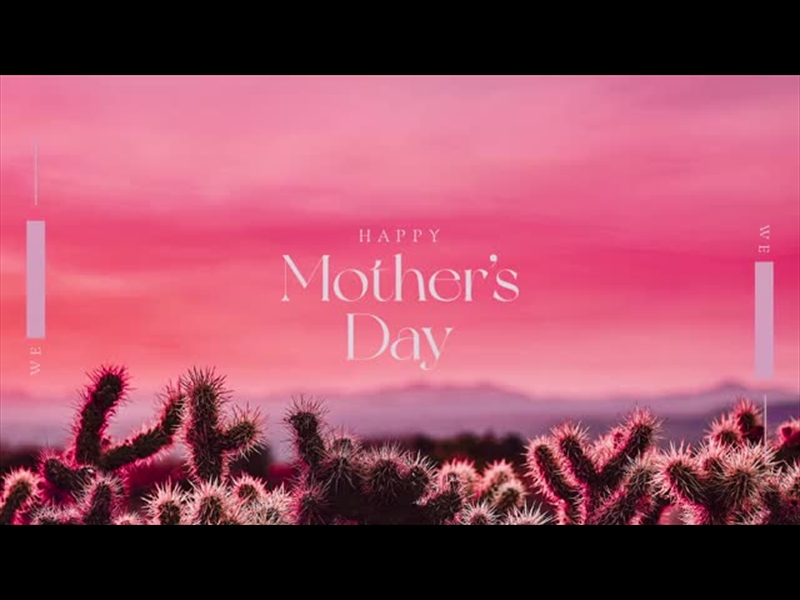 DESERT PINK HAPPY MOTHER'S DAY