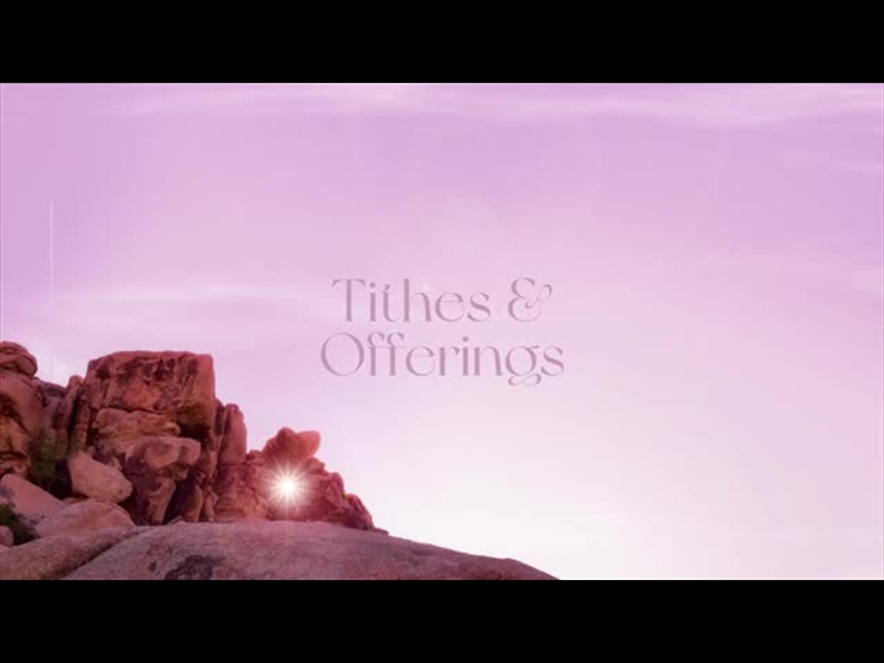 Desert Pink Tithes And Offerings | Igniter Media | WorshipHouse Media
