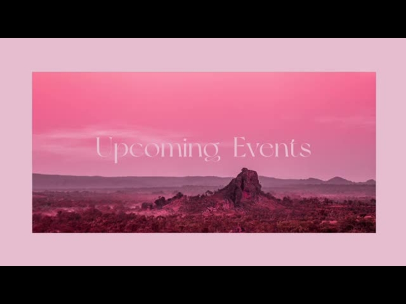 DESERT PINK UPCOMING EVENTS