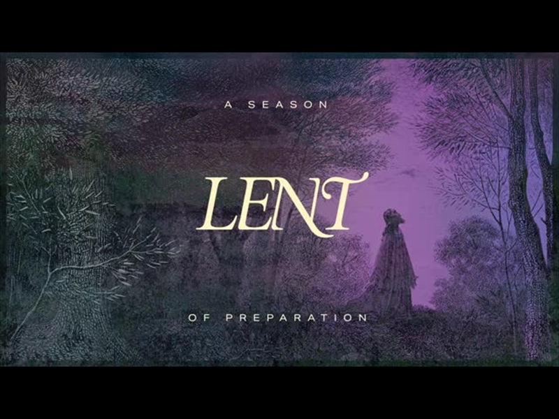 EASTER ETCHING - LENT