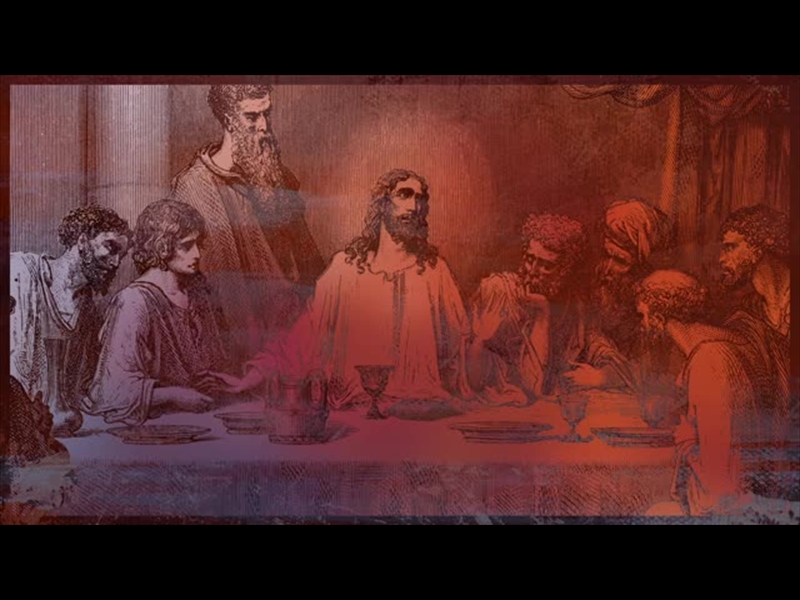 EASTER ETCHING - MAUNDY THURSDAY WORSHIP LOOP 1