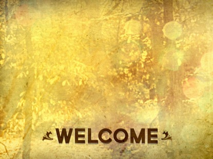 fall welcome powerpoint backgrounds