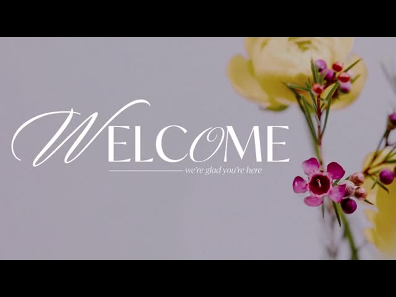 FLORAL DETAILS WELCOME