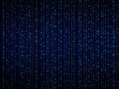 GEOMETRIC STRANDS BLUE