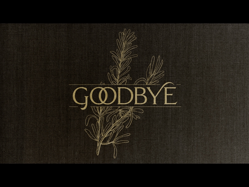 HERITAGE BLOOMS: GOODBYE