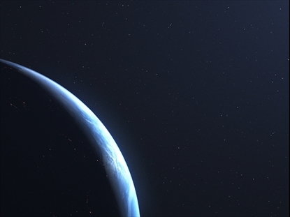 INFINITE HORIZONS EARTH NIGHT LEFT