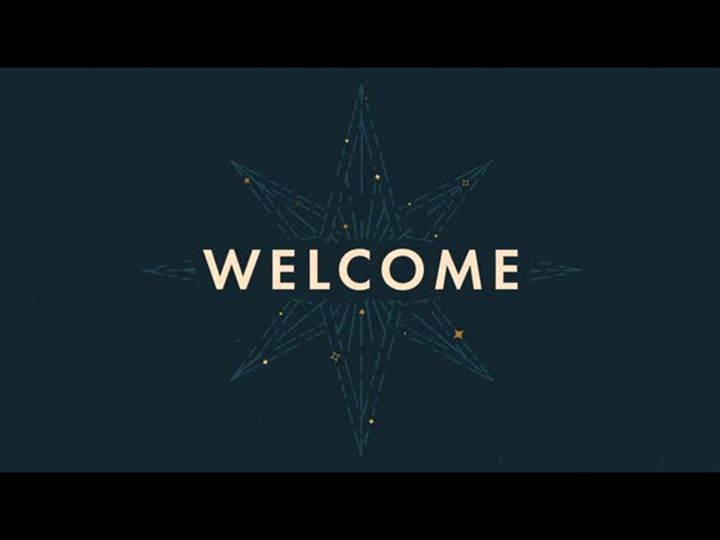 LIGHT LINES CHRISTMAS WELCOME