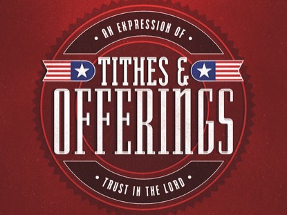 MEMORIAL BADGE TITHES AND OFFERINGS