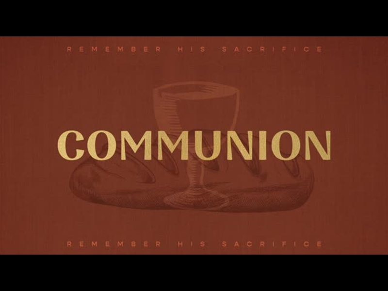 SAYINGS OF EASTER - COMMUNION TITLE