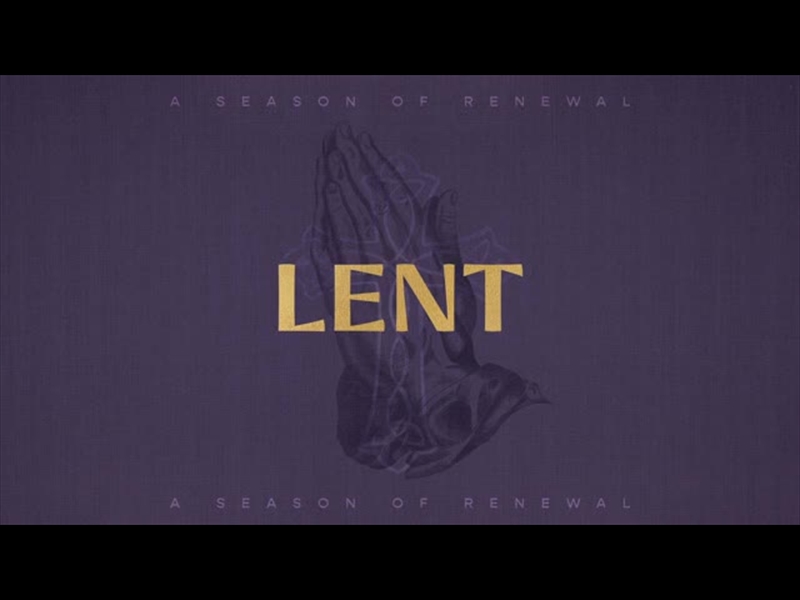 SAYINGS OF EASTER - LENT TITLE