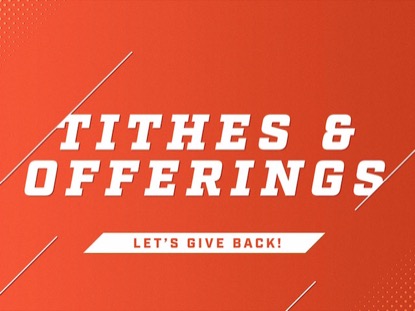 SPORTY COLORS TITHES AND OFFERINGS