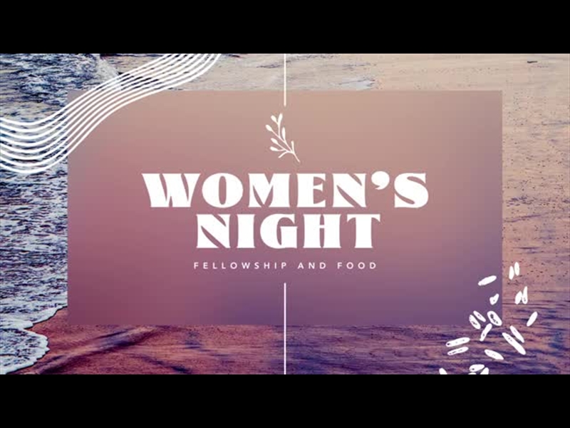 SUMMER SUN WOMENS NIGHT