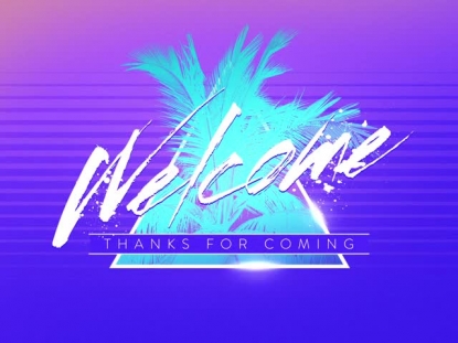 SUMMER VAPORWAVE WELCOME