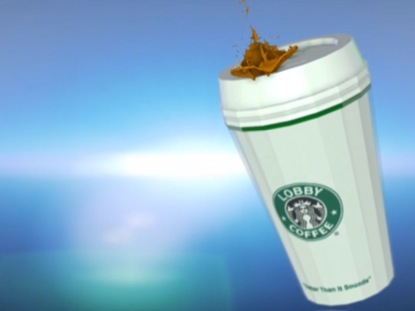COFFEE CUP SPLASH