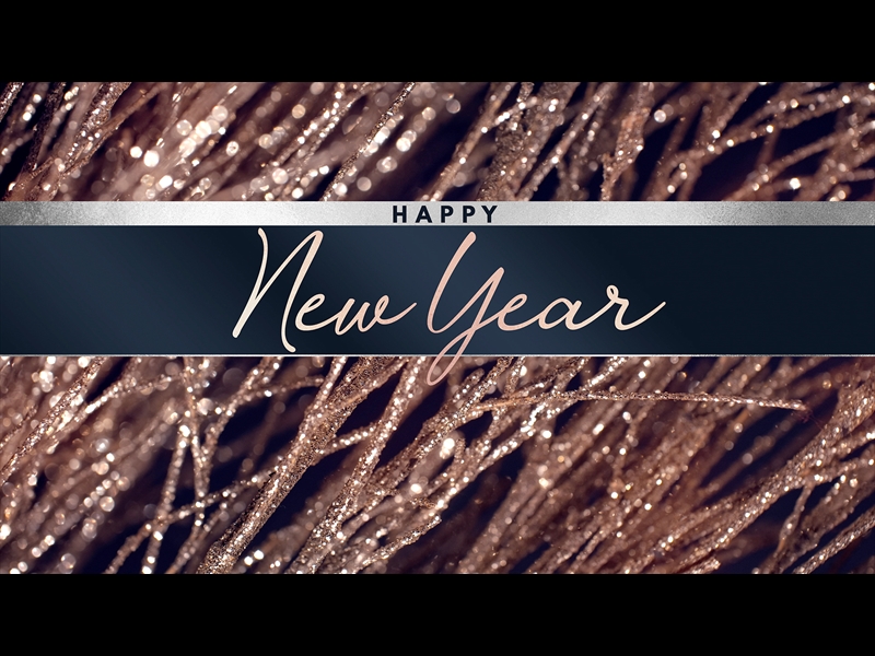 CHRISTMAS GOLD NEW YEAR