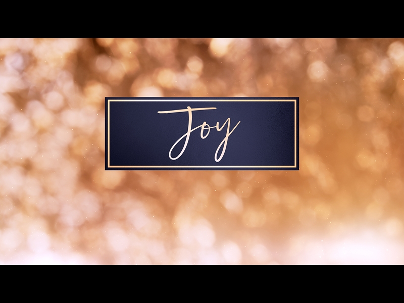CHRISTMAS LIGHT: JOY
