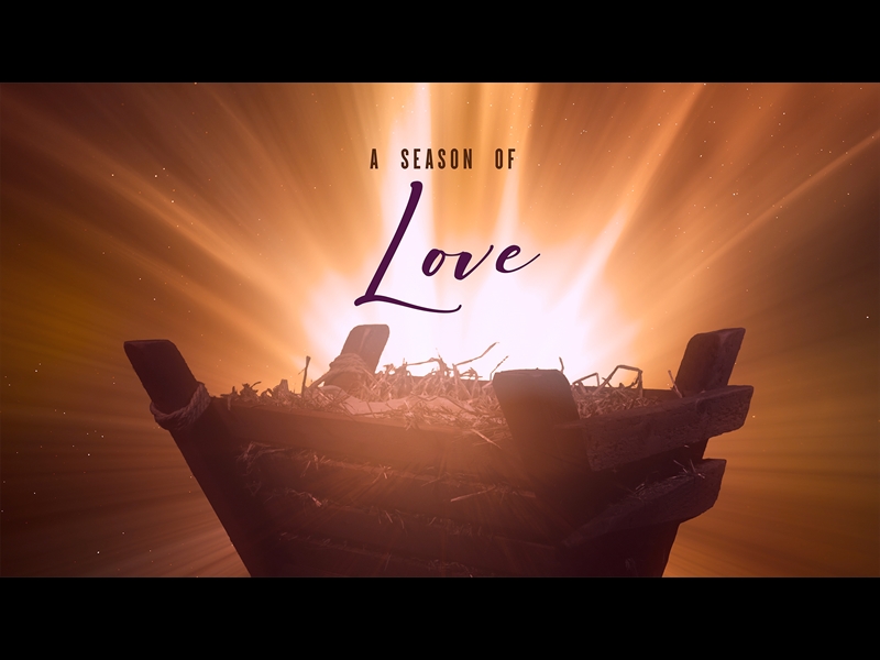 CHRISTMAS MANGER LOVE