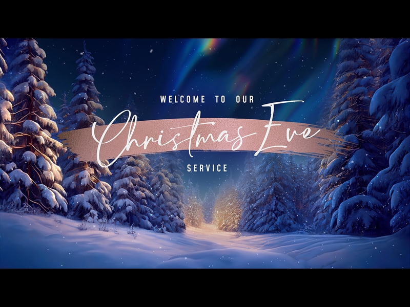 CHRISTMAS SNOW CHRISTMAS EVE