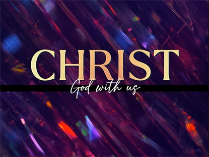 CHRISTMAS TINSEL CHRIST