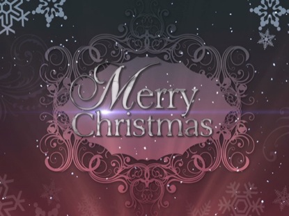 CHRISTMAS BACKGROUND ELEGANCE MERRY CHRISTMAS 2