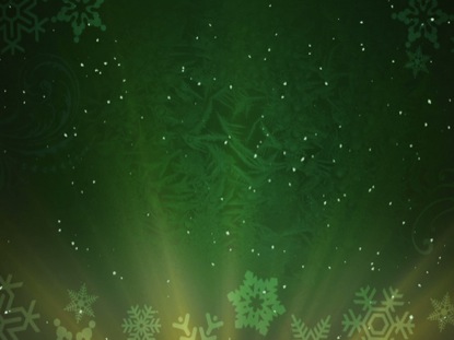 Christmas Background Snow Green | Life Scribe Media | WorshipHouse Media
