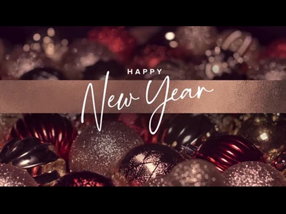 CHRISTMAS BULBS NEW YEARS