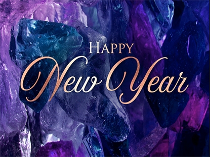 CHRISTMAS GLASS NEW YEAR