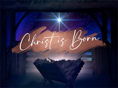 CHRISTMAS HOPE CHRIST IS BORN