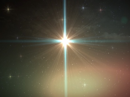 CHRISTMAS NATIVITY LARGE STAR