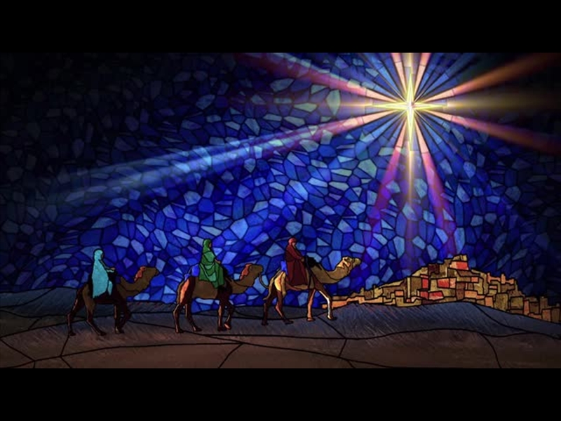CHRISTMAS STAINED GLASS 2