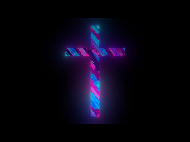 COLOR BRUSH CROSS
