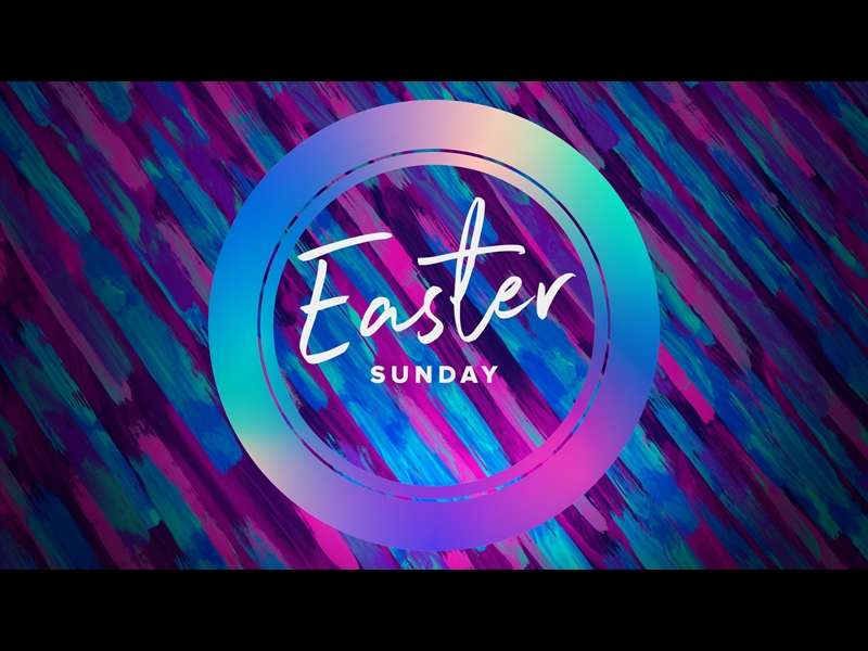 COLOR BRUSH EASTER SUNDAY