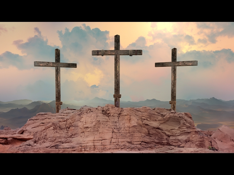 EASTER STORY CROSSES 1