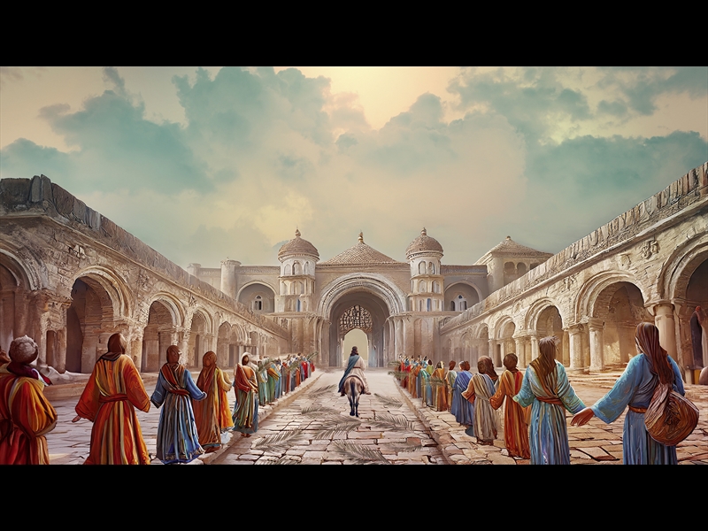 EASTER STORY TRIUMPHAL ENTRY