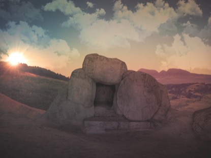 EASTER MORNING TOMB 2